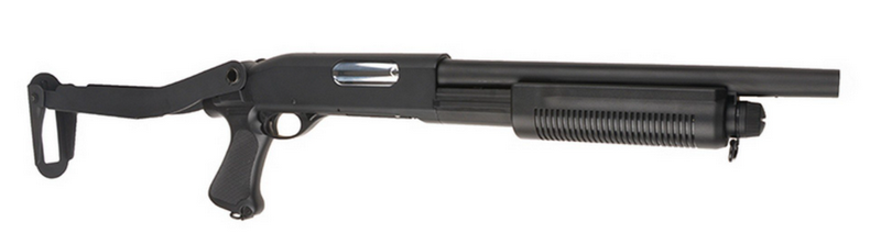 Cyma Mossberg Type Spring Medium 352M Full Metla Folding Stock  Fucile a Pompa by Cyma