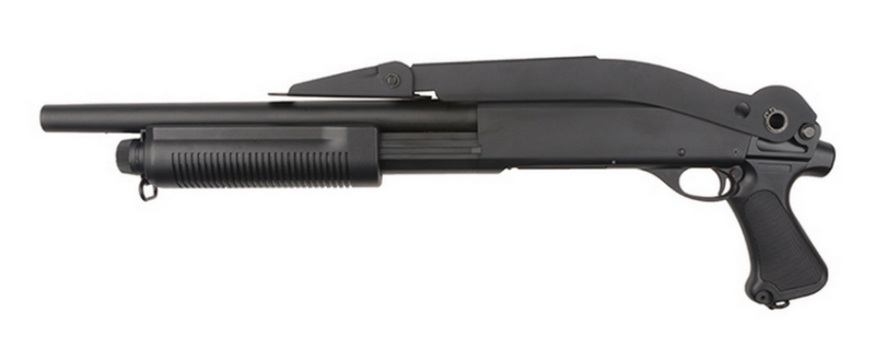 Cyma Mossberg Type Spring Medium 352M Full Metla Folding Stock  Fucile a Pompa by Cyma