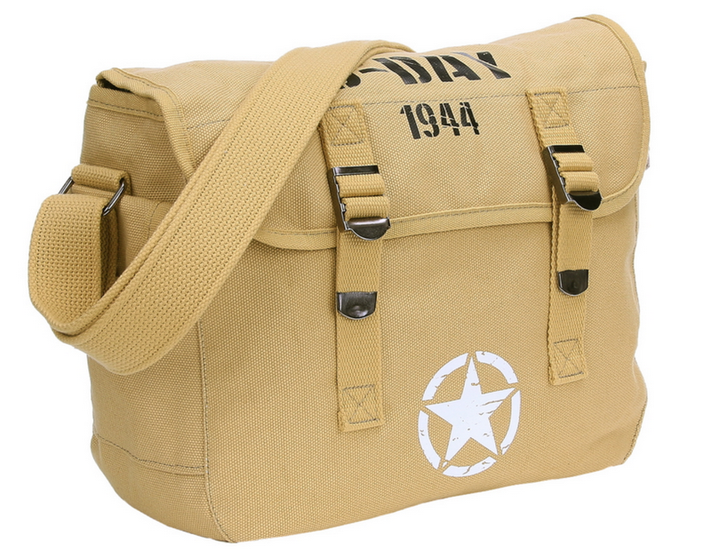 D-Day 1944 Canvas Shoulder Bag by Fostex WWII Series