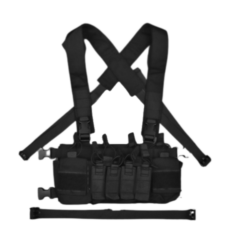 D3CRX Tactical Chest Rig Black by Guerrilla Tactical