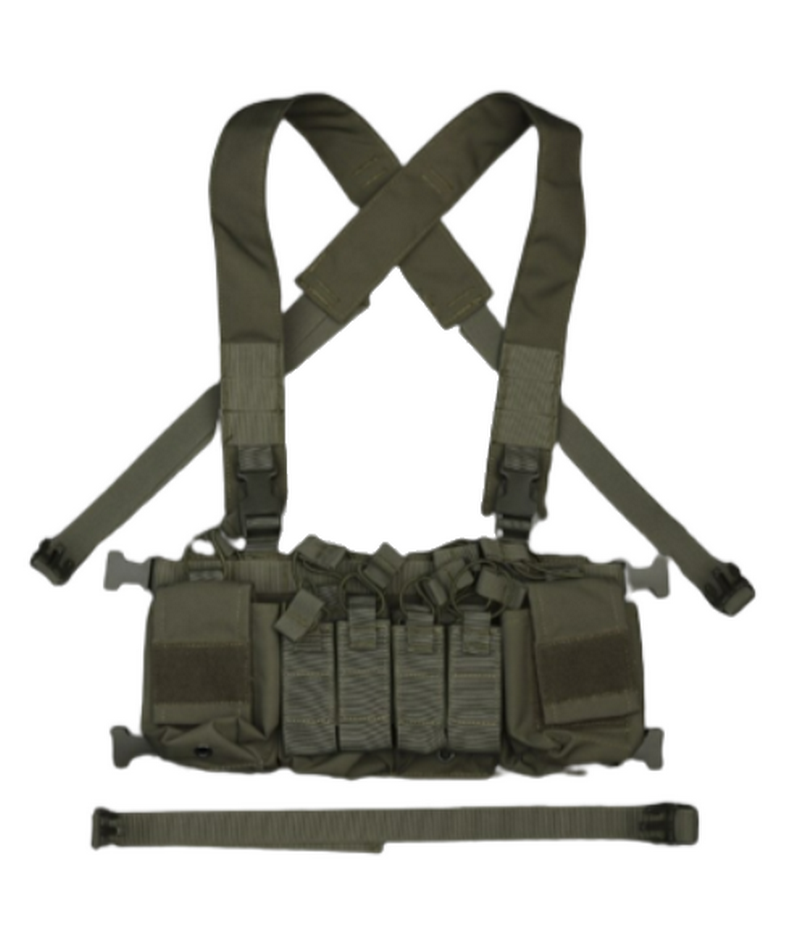 D3CRX Tactical Chest Rig OD by Guerrilla Tactical
