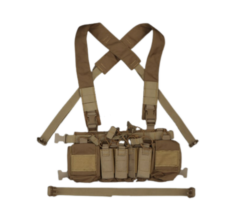 D3CRX Tactical Chest Rig Tan by Guerrilla Tactical