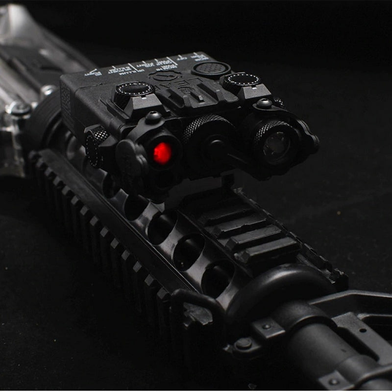 DBal-A2 Tan Aiming Device IR Green Laser - Led Torch Light 150 Lumen - Strobe by WADSN