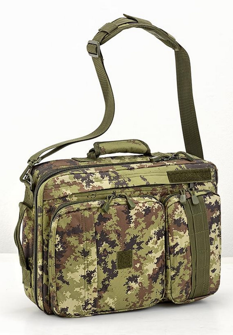 Defcon 5 D5-PCC200 Laptop Pack 17" Borsa Porta Pc 17" Vegetato Italiano by Defcon 5