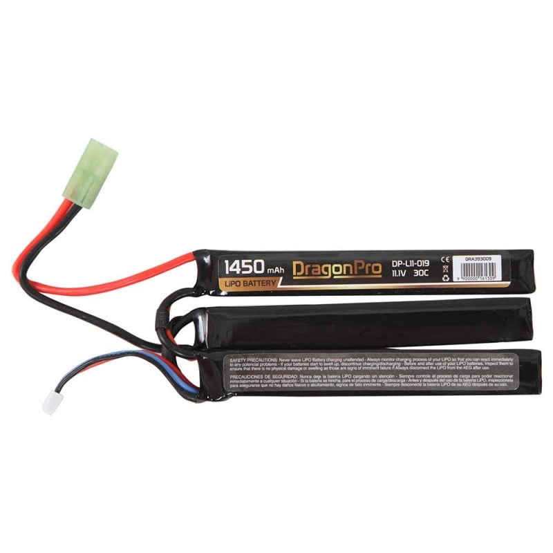 Li-Po Batteria 11.1V 1450mAh 30C Li-Po (1+1+1) 115x16.5x7mm DP-L11-019 by DragonPro