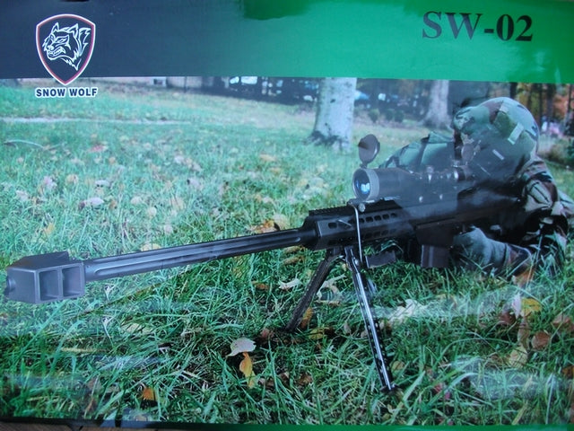 Barrett Type SN82 Snow Wolf De Luxe Version