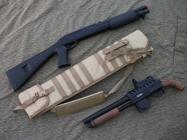 Sacca "Back Up Gun" con Attacchi MOLLE e Tracolla in colorazione Tan