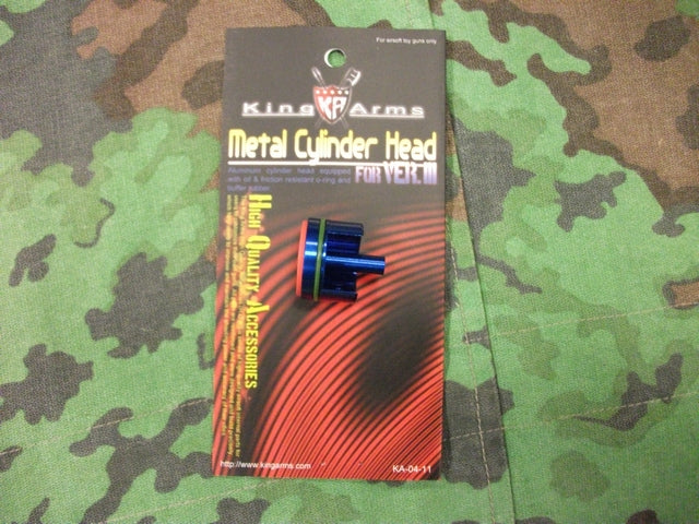 Testa Cilindro Antivuoto di 3° Gen. in Alluminio CNC by King Arms