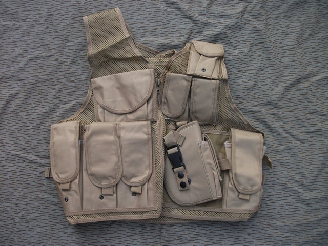 Tactical Vest Tan H4191