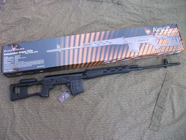 Dragunov Type Kalashnikov Sniper Rifle Ultra Grade by King Arms