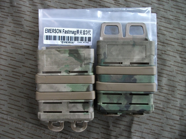 M4 - M16 A-Tacs Foliage Green Fastmag Double by Emerson