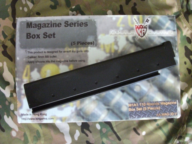 Thompson Kit 5 Caricatori Abs 110bb. by King Arms