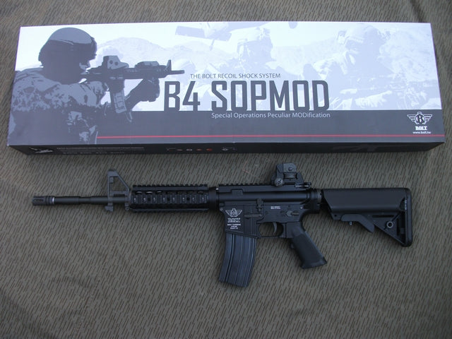 Bolt M4 RIS Sopmod Recoil Shock System Full Metal