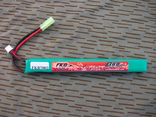 Li-Po Batteria AK 7,4v. 1300mAh by FKB