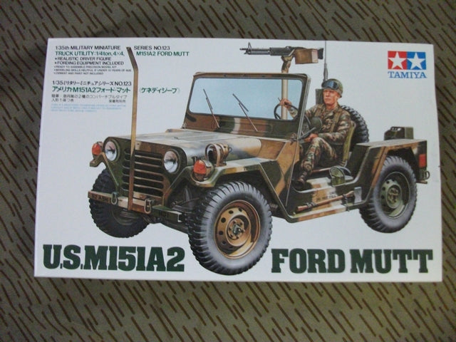 U.S. M151A2 Jeep Ford Mutt Scala 1:35 by Tamiya