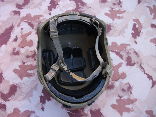 FAST Future Assault Shell Tech. Helmet A-Tacs FG Foliage Green Elmetto Fast by Royal