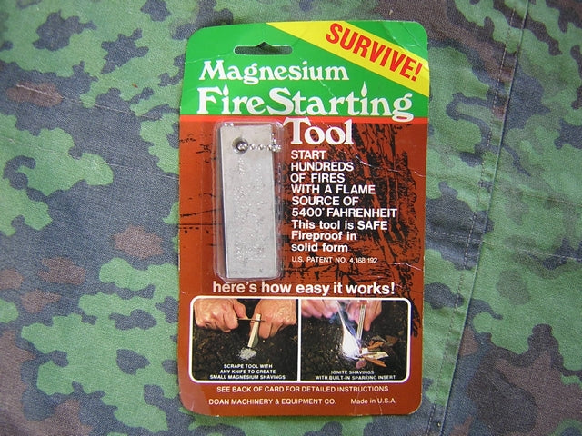 Magnesium Fire Starting Tool