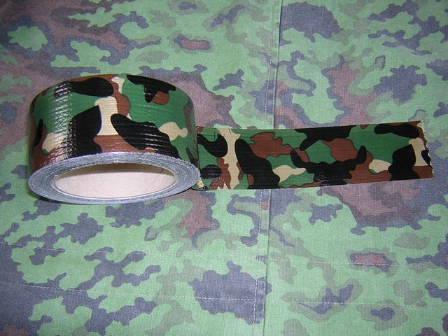 Nastro Telato Camo Woodland Type 25m.