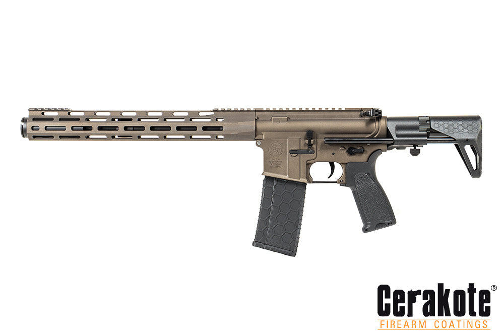 EVO Recon PDW Ultra Lite Rail Midnight Bronze Lone Star Cerakote by Evolution Airsoft