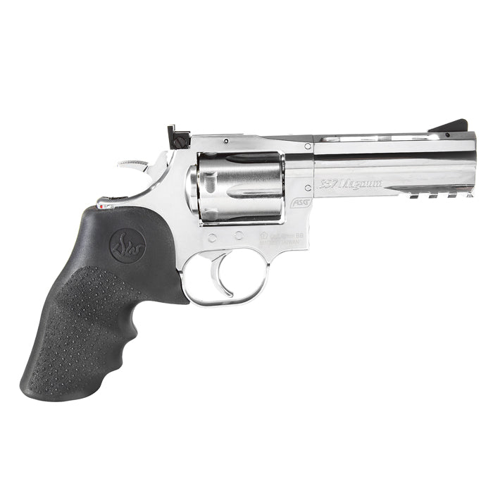Dan Wesson 715 Chrome - Silver 4" Full Metal Co2 by Asg