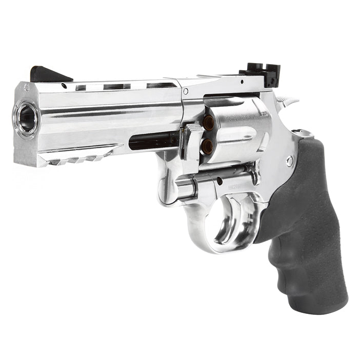 Dan Wesson 715 Chrome - Silver 4" Full Metal Co2 by Asg