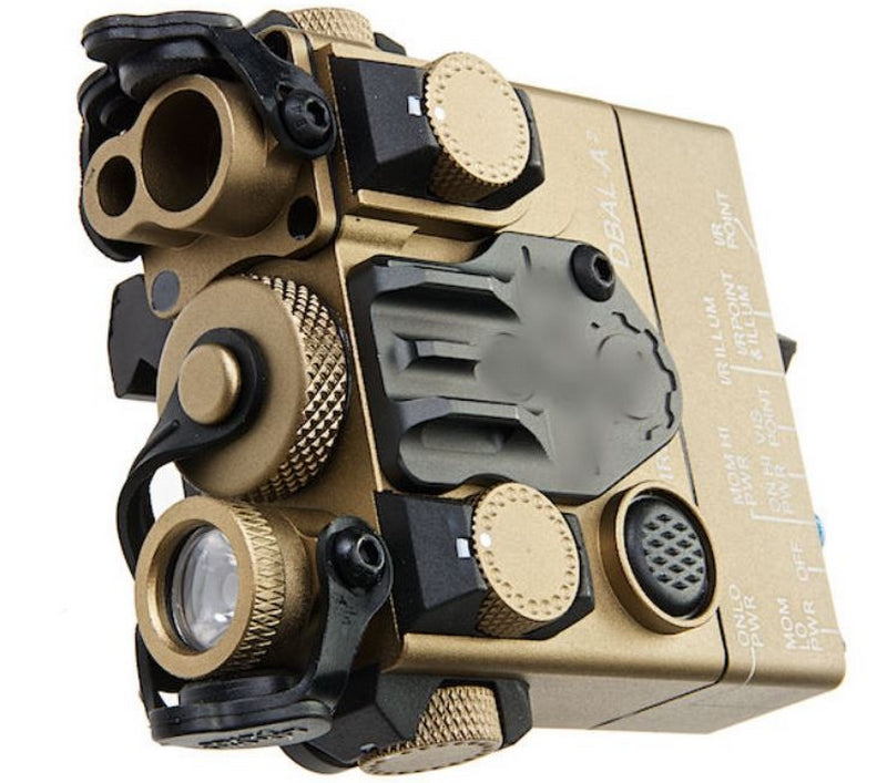DBAL A2 PEQ-15A Laser Devices + IR Illuminator Tan by Sotac Gear