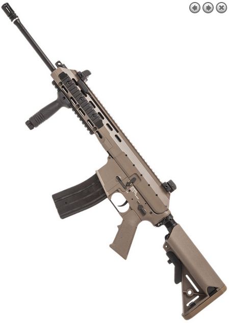Delta AK21 Tan Full Metal AEG by Nuprol