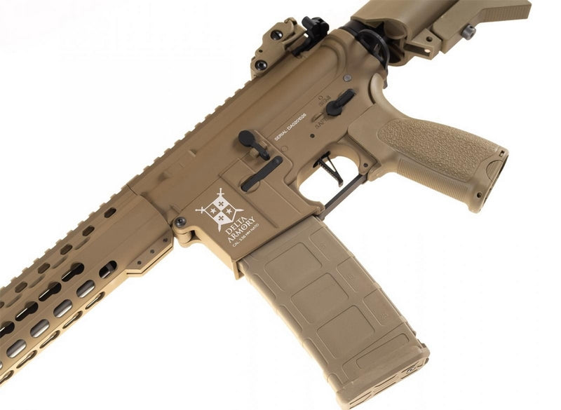Delta Armory AR15 Silent OPS DMR ALPHA Tan Version by Delta Armory