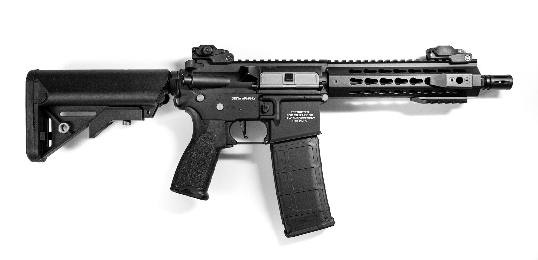 DELTA ARMORY DA-A05 AR15 M4 Type KeyMod 8" ALPHA Series Full Metal by Delta Armory Airsoft