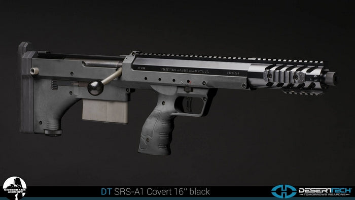 Desert Tech SRS A1 Covert 16inch Bolt Action by Silverback Airsoft