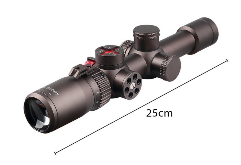 Ottica Discovery Optics WG 1.2-6 x 24 IRAI SFP 25.4mm. By Discovery Optics