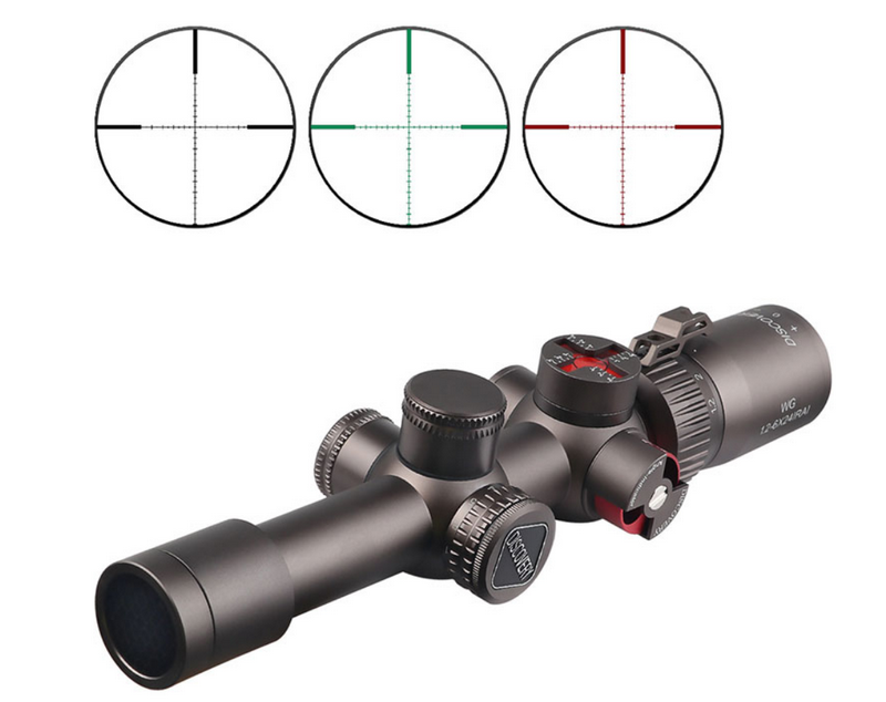 Ottica Discovery Optics WG 1.2-6 x 24 IRAI SFP 25.4mm. By Discovery Optics