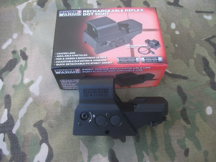 Dot Sight Reflex USB Rechargeable by Swiss Arms