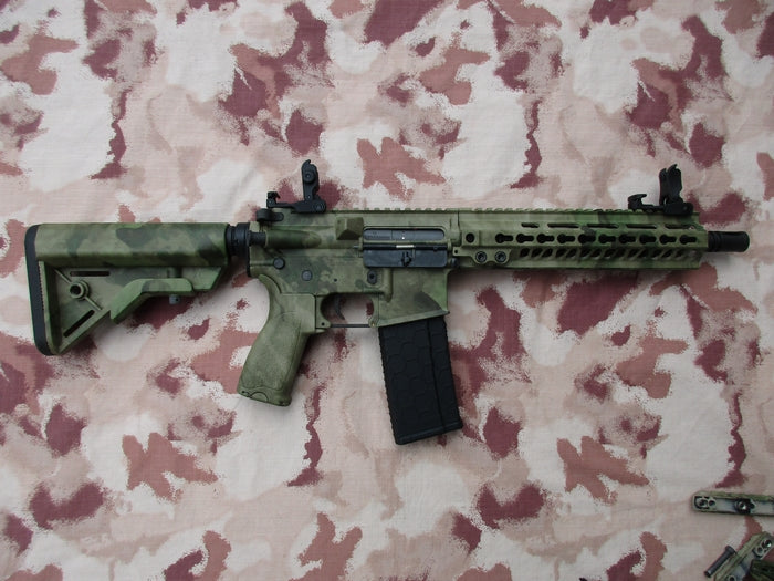 MK5 SMR 10,5" KeyMod Black Jack Carbine A-Tacs FG DY-AEG31-ATFG by Dytac per Evolution Airsoft