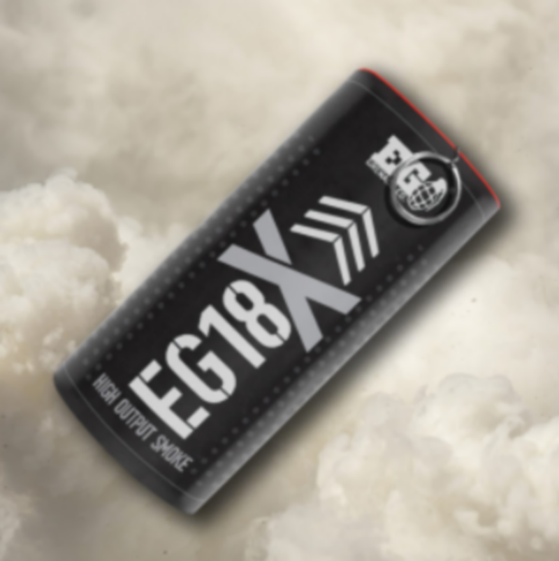 Enola Gaye EG18X M18Type White Pin Assault Smoke Grenade Military Version WH Fumogeno Bianco Con Anello a Strappo by Enola Gaye