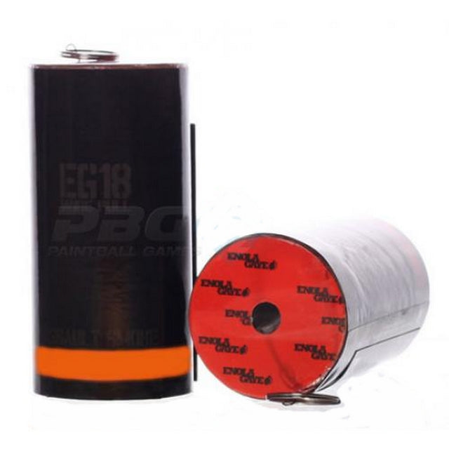 Enola Gaye EG18 - M18 Type Orange Assault Pin Smoke Grenade Fumogeno Arancione con Anello a Strappo by Enola Gaye
