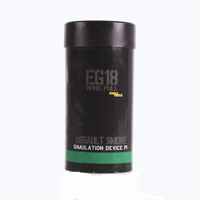 Enola Gaye EG18 - M18 Type Green Assault Pin Smoke Grenade  Fumogeno Verde con Anello a Strappo by Enola Gaye