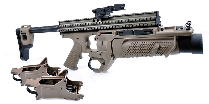 EGLM MK13 De Lux Tan Lancia Granate by Vfc