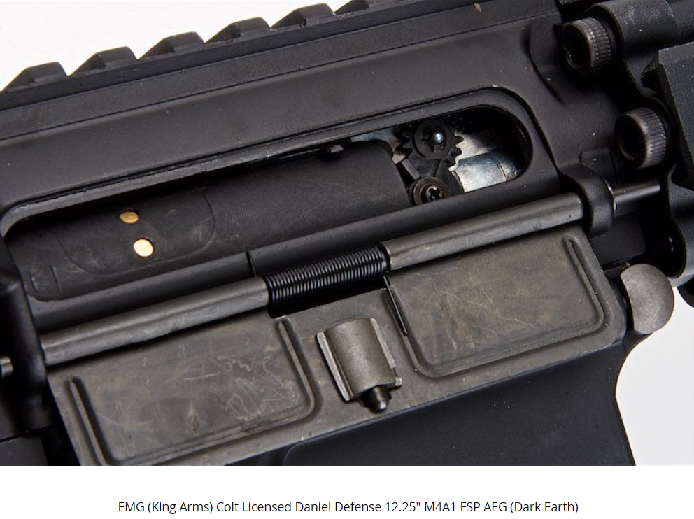 EMG > King Arms M4A1 FSP 12.25" Colt & Daniel Defense Fully Licensed DE Dark Earth by King Arms > EMG
