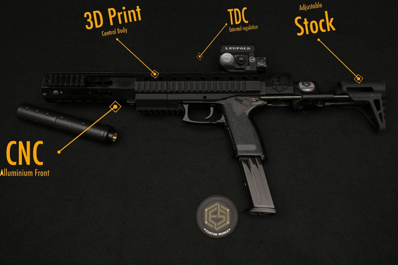 ESC Custom Works MK23 Predator Carbine Conversion Kit by ESC Custom Works
