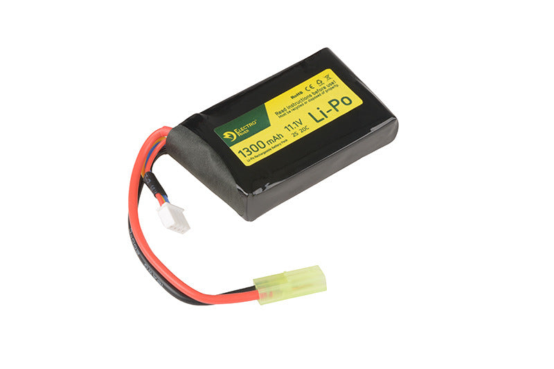 Li-Po Battery Batteria Stick 1300mAh 20C 11,1V by Electro River