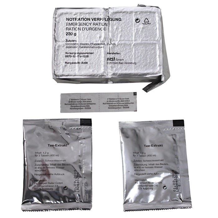 Hydration Emergency Food Ration by MSI