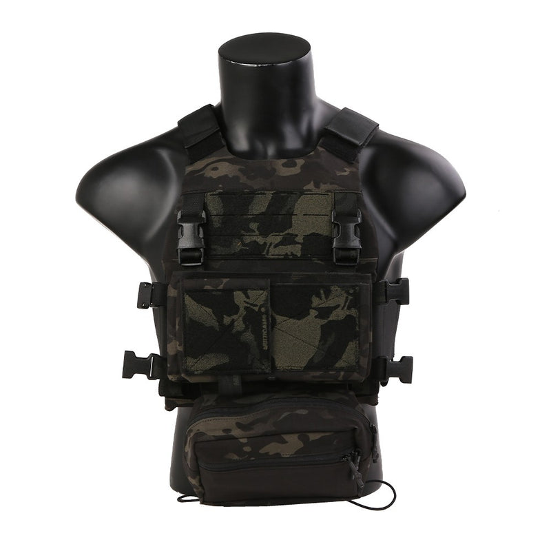 EmersonGear FCS Type MCB Multicam Black Genuine C-MK  Plate Carrier 2.0 by EmersonGear