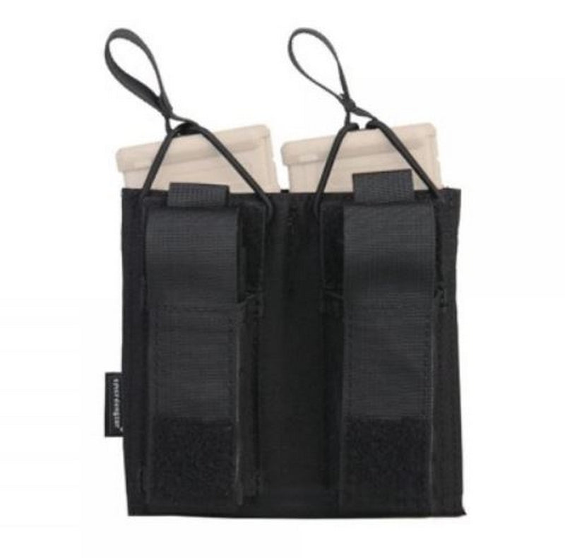 EmersonGear M4 - 5.56 - Pistol Double Open Top BK Magazine Pouch by EmersonGear