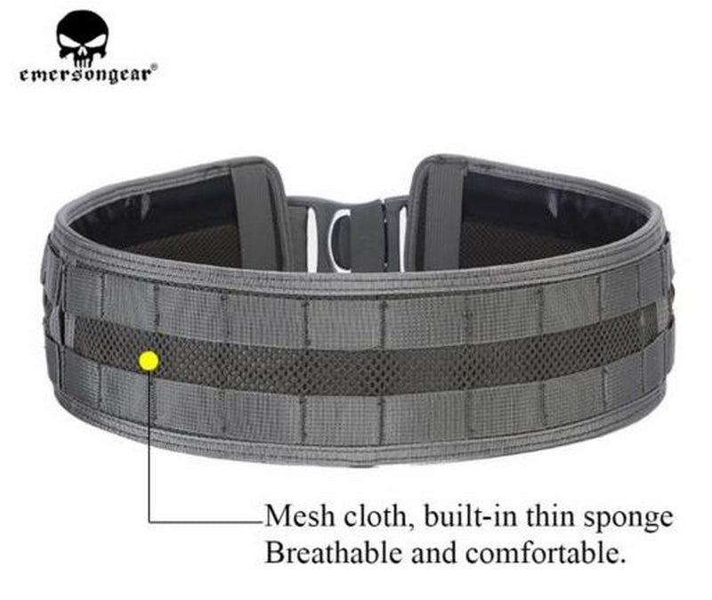 Emerson Tactical MOLLE Laod Bearing Utility Belt Combat Airsoft Hunting Gear FG Foliage Green by EmersonGear