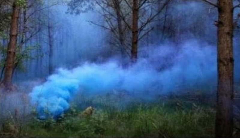 Enola Gaye Fumogeno WP40 Wire Pull Blue Smoke Grenade by Enola Gaye