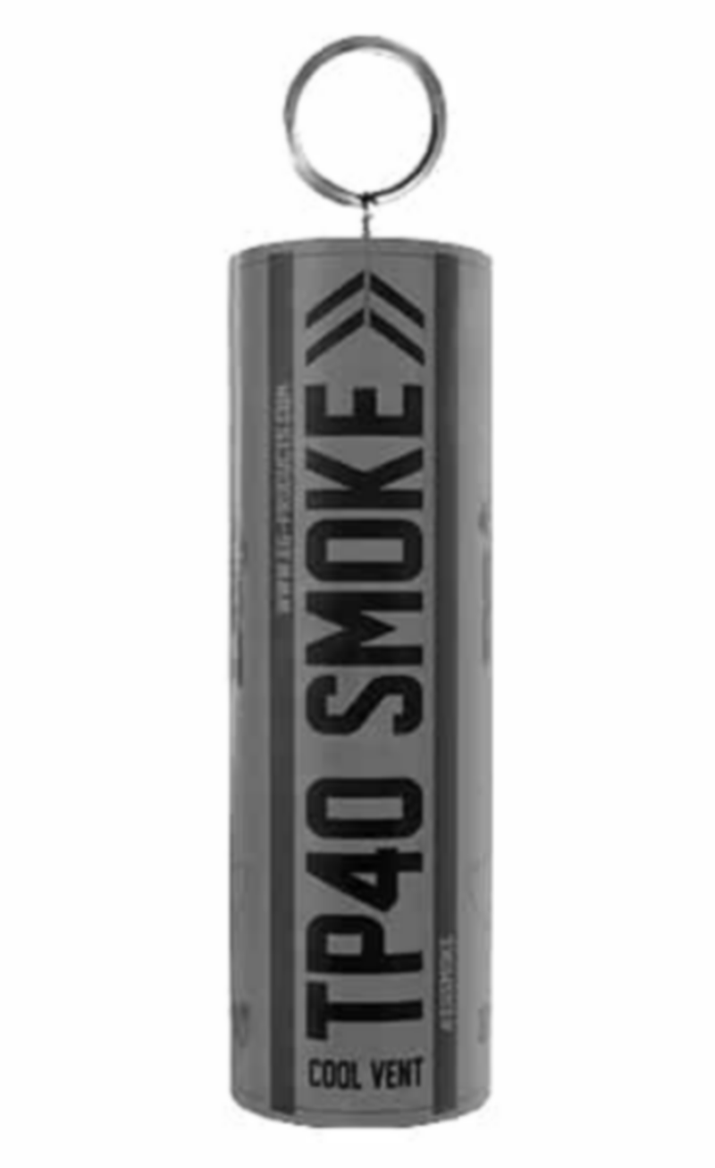 Enola Gaye TP40 Top Pull Smoke Granade BLACK Fumogeno by Enola Gaye