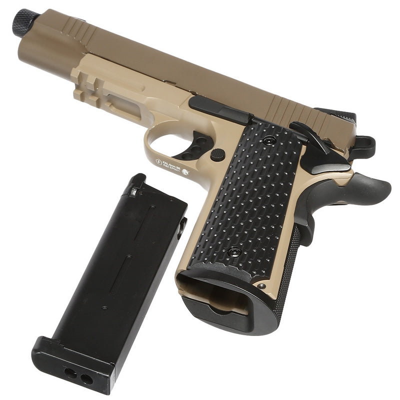 Evolution 1911 "Novak" E911 Special Operations Tan GBB Gas Blow Back Pistol by Evolution Airsoft