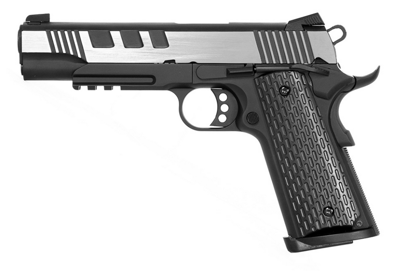Evolution 1911 E911 DEFENDER Steel Gbb Gas Blow Back Pistol by Evolution Airsoft