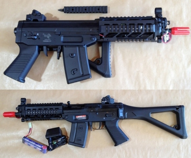 SIG 552 Type Scarrellante RIS Full Metal by Jing Gong